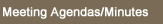 Meeting Agendas / Minutes